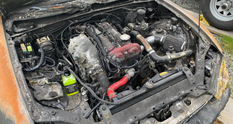 Спалена Mazda не лише завелась, а й досить бадьоро поїхала: відео