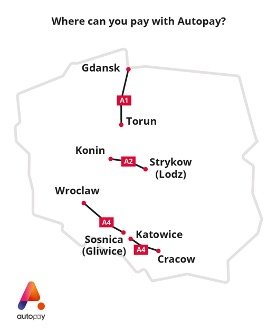 Українським водіям полегшили оплату за користування польськими автобанами