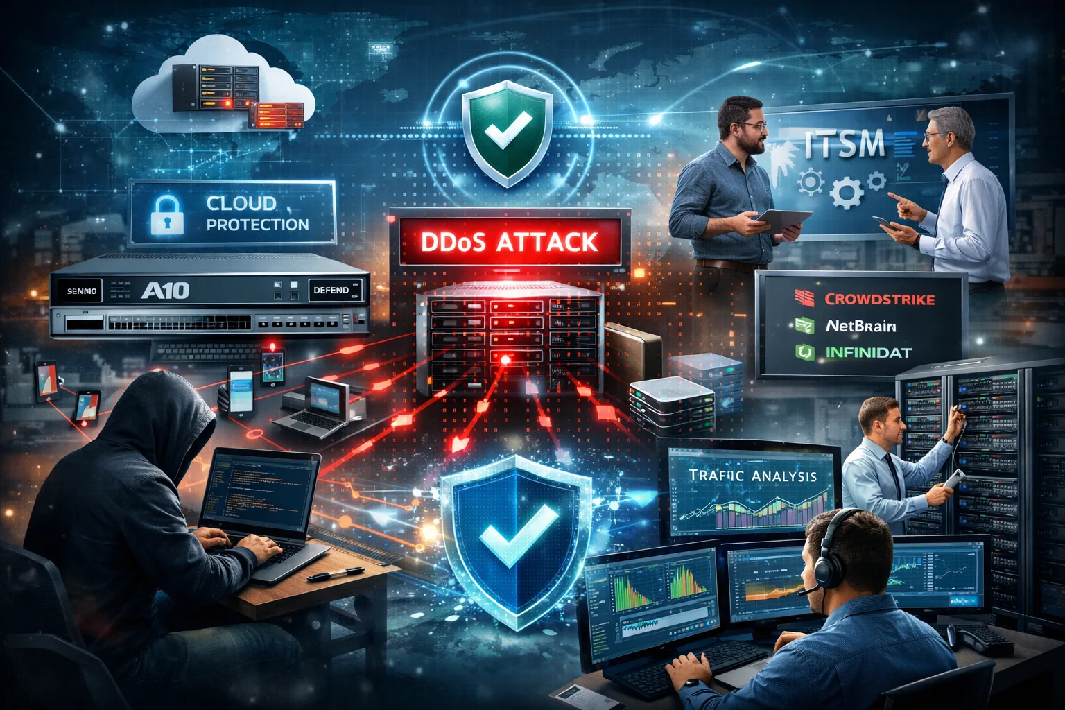 Защита сайта от DDoS-атак: комплексный подход к безопасности бизнеса